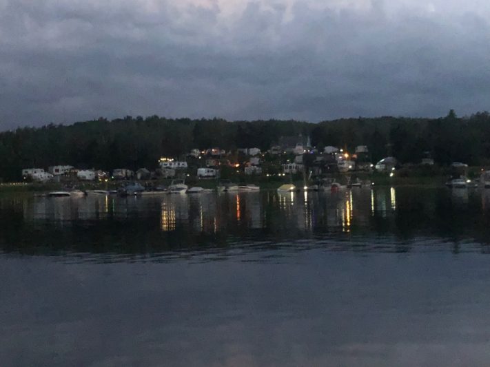 Willowbend Lakeside RV Resort at Night